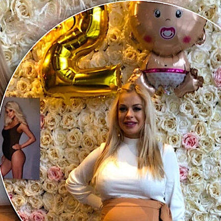 Balonowe dekoracje na Baby Shower bliźniaczek